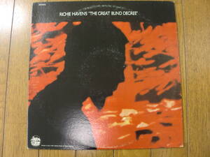 【レコード】RICHIE HAVENS リッチー・ヘヴンス / THE GREAT BLIND DEGREE 1971 STORMY FOREST フォーク・ロック