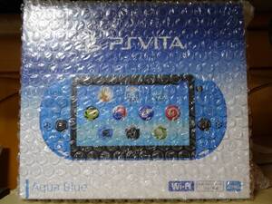 新品未開封 PS Vita PCH-2000 Wi-Fi モデル アクアブルー Aqua Blue psvita ソニー SONY