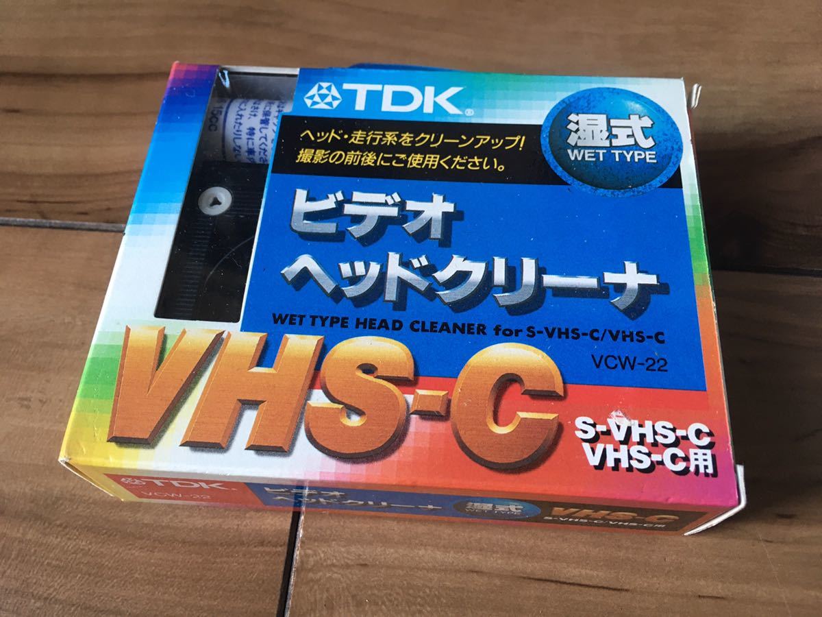 メイルオーダー TDK VHSビデオヘッドクリーナ 湿式タイプ TCW-22G fucoa.cl