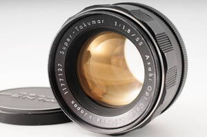 ★極上品★ペンタックス PENTAX Super Takumar 55mm F1.8 黄変なしの前期型 #100