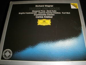 日本語対訳付 初期 4CD クライバー ワーグナー トリスタンとイゾルデ ドレスデン プライス コロ デジタル Wagner Tristan Kleiber Dresden