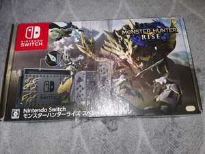 ★ほぼ新品Nintendo Switch モンスターハンターライズ スペシャルエディション/ニンテンドースイッチ 本体