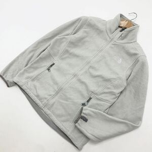 ノースフェイス THE NORTH FACE POLARTEC ポーラテック フリースジャケット レディース M ペールグレー オフホワイト 防寒■CB110