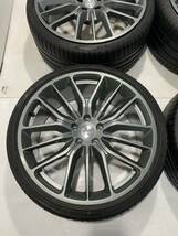 ★マセラティ Maserati Quattroporte Ghibli 純正ホイール4本セット 10.5J 8.5J PIRELLI_画像5