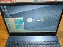 高性能 美品 2020年モデル NEC LAVIE N1565/AAL 15.6inch Full HD AMD Ryzen7-4700U メモリー16GB 新品SSD 1TB ブルーレイ OFFICE2019_画像2