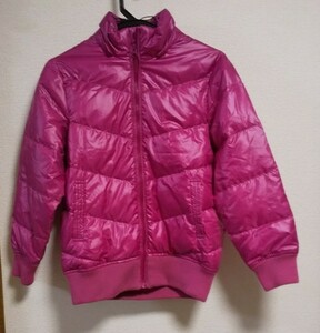 【期間限定】ユニクロ 女子 ダウンジャケット ジャンパー 上着 ピンク 150