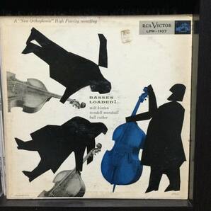RCA Victor【 LPM-1107 : Basses Loaded ! 】DG / Milt Hinton, Wendell Marshall, Bull Rutherの画像1