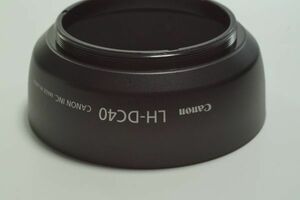 RBフ103【送料無料 外観 キレイ 使用可能】Canon LH-DC40 Powershot S2 3 5 IS用 レンズフード 103
