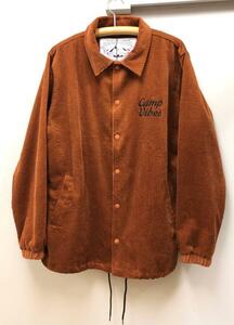 POLeR(ポーラー)『CORDUROY COACH JACKET』CHOCOLATE L