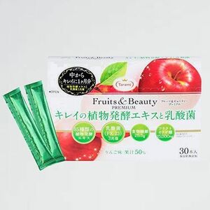 好評 新品 Fruits＆Beauty たらみ 4-PW キレイの植物発酵エキスと乳酸菌（1箱 30本入） PREMIUM