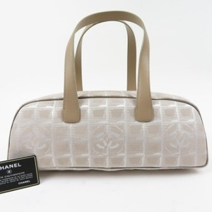 53467★1円スタート★CHANEL シャネル 新品同様美品 ミニボストンバッグ ヴィンテージ ニュートラベルライン ハンドバッグレディース