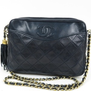 52996★1円スタート★CHANEL シャネル 中美品 チェーンショルダーバッグ フリンジ付 ココマーク マトラッセ ヴィンテージ レディース