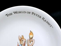 3QV売切！税無し☆ピーターラビット★カレー・パスタ皿★21cm★深皿★THE WORLD OF PETER RABBIT★食器★現品限り★1217-7_画像5