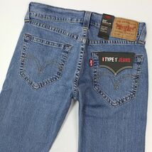 ★リーバイス Levis 505 新品 メンズ TYPE1 JEANS レギュラー ストレッチ ジーンズ デニム 34インチ[52440-0004-34] 四 弐★QWER_画像1