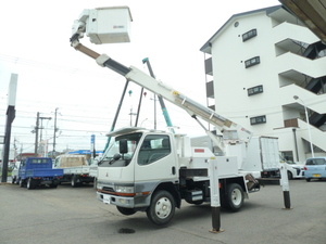 Canter１４．６ｍ電工式elevated作work vehicle 　サブengineincluded　アイチSN１４５