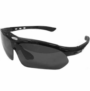 偏光レンズ スポーツサングラス フルセット専用交換レンズ5枚 メンズ レディース 超軽量サイクリング ランニング ドライブ 釣り