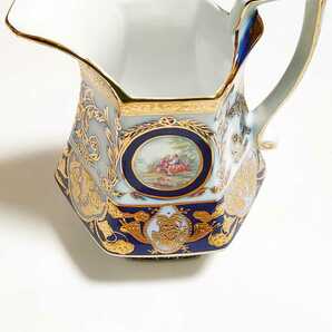 ★極美品★ KPM ベルリン王立磁器製陶所 ミルクジャグ 1847年 ミルクジャグ アンティークの画像2