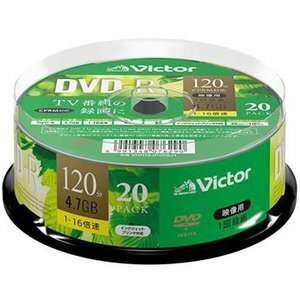 JVC Kenwood видеозапись для DVD-R ось 16 листов VHR12JP20SJ1