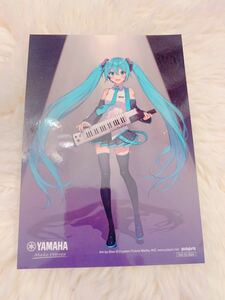 YAMAHA 初音ミク 非売品 ステッカー