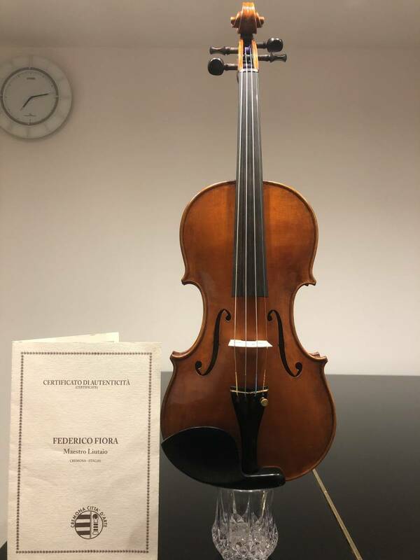 イタリア製バイオリン(Federico Fiora)製作証明書付き