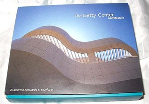 GETTY CENTER ノートカードBOX ゲッティセンター ゲッティ美術館