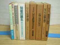 ジャン・ピアジェ　9冊セット■名著「知能の誕生」有り/ピアジェとワロンほか_画像1