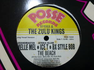 【us original】the zulu kings/the beach/ice t grandmaseter melle mel