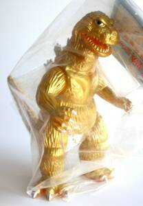 ★ 未使用品 未開封 マーミット ゴジラ 1962 キンゴジ アイアンジョー 鋼鉄城限定 金塗装 ★ 検)デスゴジ ブルマァク ソフビ
