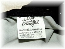 Lou Designs　オーストラリア製　ワンピース水着　L　ブラック×ホワイト水玉_画像6