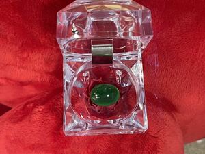 *1 point limitation * natural .. unset jewel ice JadaToys itokaboshon loose jewelry jewelry * beautiful green color * low can *18.5ct MIRE1054