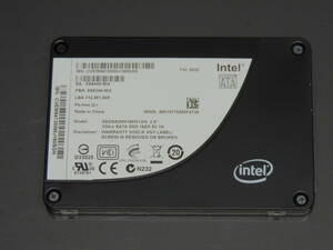 【検品済み/使用243時間】 INTEL SSD 160GB 2.5インチ SSDSA2MH160G1GN 管理:u-22