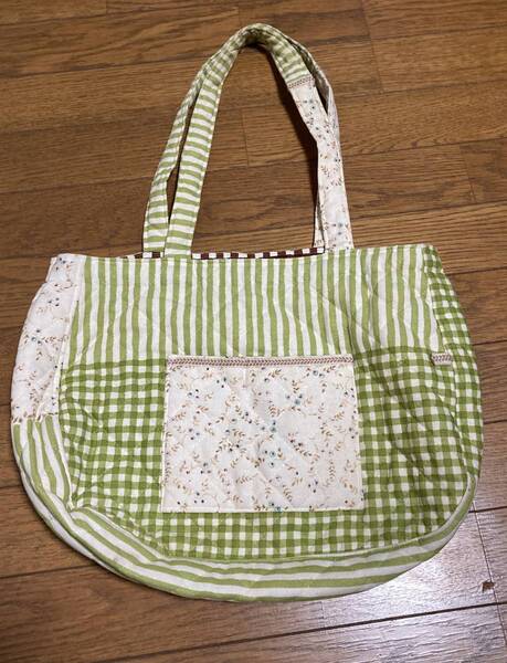 レッスンバッグ 手作り鞄 ハンドメイド 習い事かばん トートバッグ