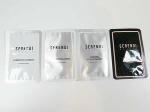  with translation Korea cosme *SERENDI BEAUTY cleanser BB cream 2ml 4 kind set 