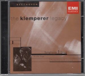 [CD/Emi]ベートーヴェン:交響曲第3番変ホ長調Op.55&大フーガOp.133/O.クレンペラー&フィルハーモニア管弦楽団