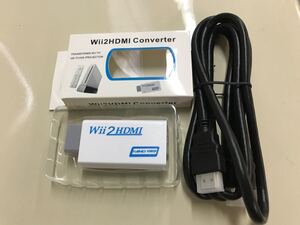 Wii HDMI 変換アダプター HDMIケーブル付き