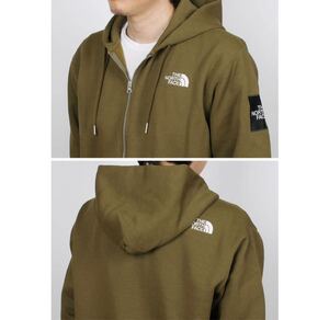 THE NORTH FACE ザ ノースフェイス スクウェア ロゴ フルジップ SQUARE LOGO FULLZIP パーカ