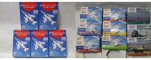 F-toys that day. blue Impulse all 5 kind UCC Sky collection all 6 kind F-86F T-2 T-4 aviation self ..ef toys 