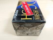 Victor VHS-C テープ HG30 標準30分 3倍90分 2pack 2TC-30HGD 2本　未使用品　_画像2