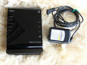 NEC Aterm WG1200HS ★ 11ac/n/a(5GHz帯) & 11n/g/b(2.4GHz帯) 2ストリーム アンテナ数2×2 ★ ACアダプター付
