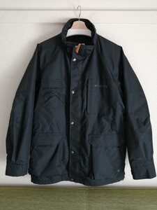 Columbia◆コロンビア ビーバークリークジャケット オムニシールド 撥水 XL ブラック トレッキング アウトドア キャンプ