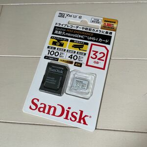 SanDisk microSDHCカード UHS-I 32GB 新品未使用