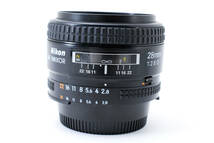 ★美品★ ニコン Nikon AF NIKKOR 28mm F2.8 D 単焦点 広角レンズ Fマウント #1143_画像7