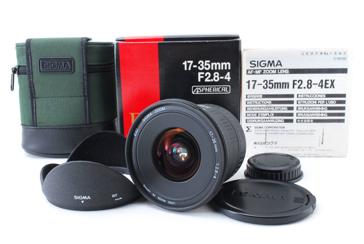 ってくれる ヤフオク! 最高級シグマ SIGMA 17-35m... - 激レア超極上美