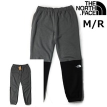 1円～!売切!【正規新品】THE NORTH FACE HD UX PANT ジョガーパンツ スウェット US限定 裏起毛 ハーフドームロゴ刺繍(M/R)グレー 190110-38_画像1