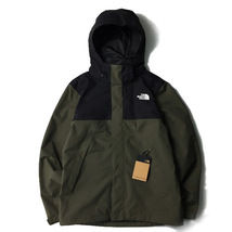 1円～!売切!【正規新品】THE NORTH FACE LONEPEAK TRICLIMATE JACKET マウンテンパーカー×中綿入りジャケット US限定 3way(L)緑190122-130_画像5