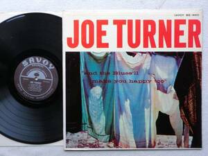  Joe * turner JOE TURNER* American record original LP*SAVOY blues Jump * blues *1960 year Release * beautiful beauty record * error jacket!!!
