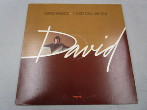 【LP/AOR】 DAVID MEECE / I JUST CALL ON YOU