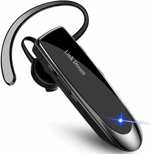 Link Dream Bluetooth ワイヤレス ヘッドセット V4.1 片耳 日本語音声 マイク内蔵 ハンズフリー通話 日本