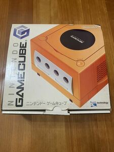 ゲームキューブ オレンジ 動作品 GC ニンテンドー Nintendo ゲーム機 本体 コントローラー セット 箱付き