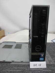 ＤＥ-18 　　　　DELL Vostro・260ｓ　ＨＤＤレス　スリムタイプPC　　　　